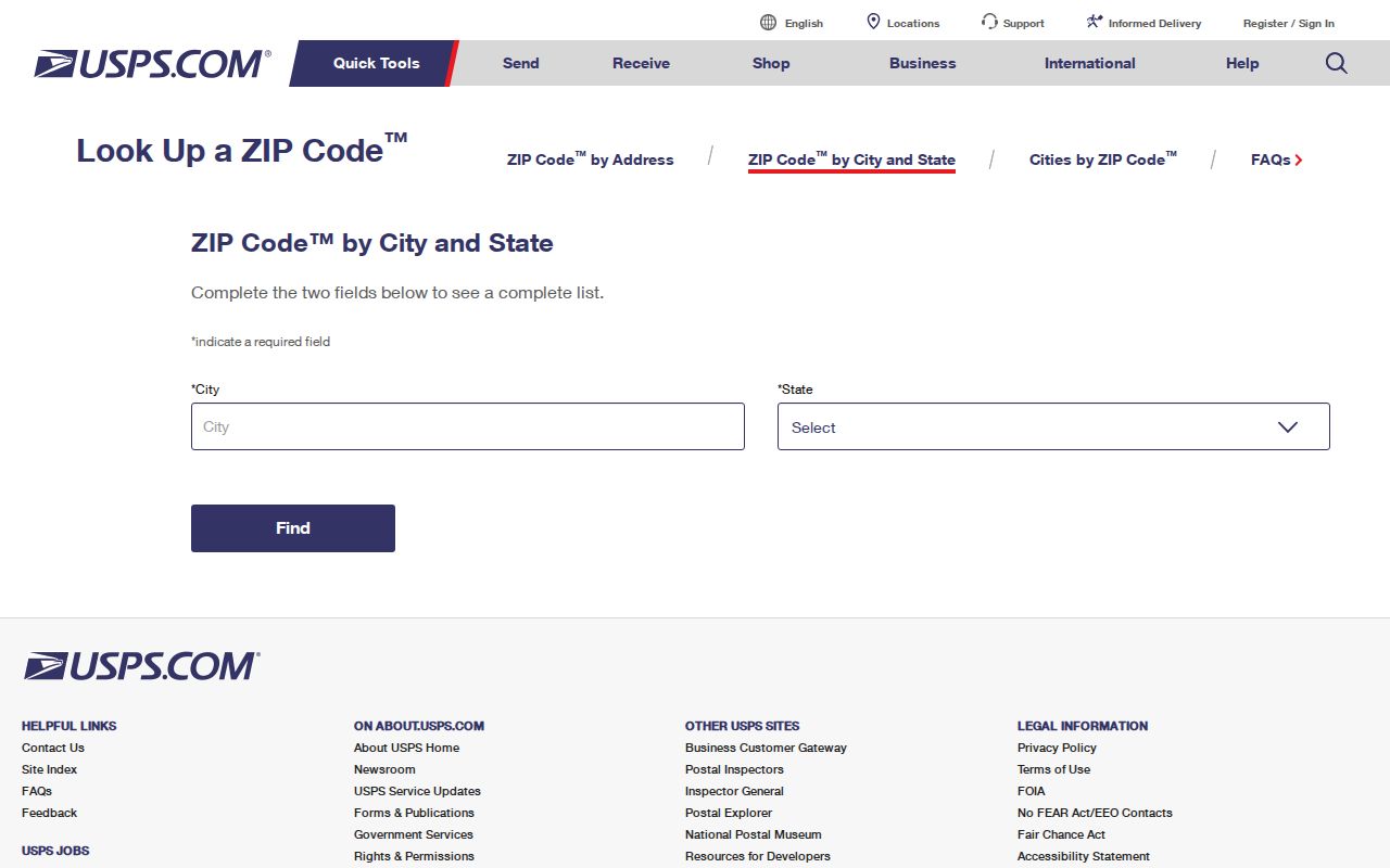 Amarillo ZIP code directory USPS city and address lookup
